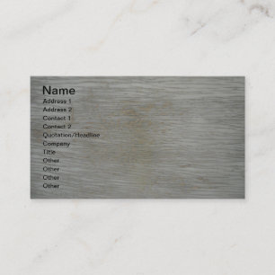 Designer Grey Barn Wood Grain Business Cards