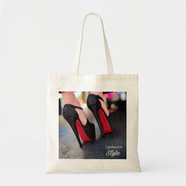 designer High Heels Fashion Tote Bag Louboutin (Front)