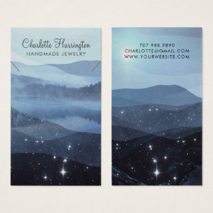 Designer Jewellery Blue Watercolor Necklace Bracel