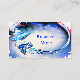 Designer Jewellery in Shades of Blue Business Card