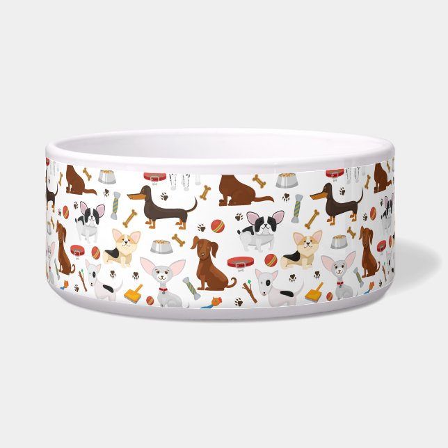 Designer Large Pet Bowl (Front)