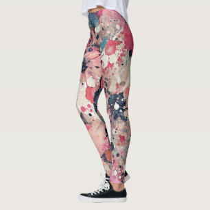 Designer-Leggings mit ausgefallenem Muster  Leggings