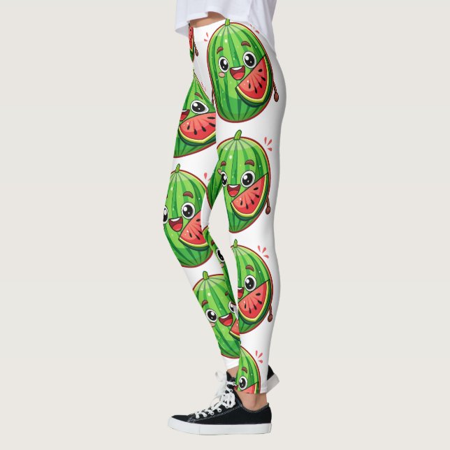 Designer Leggings with a failed pattern (Left)