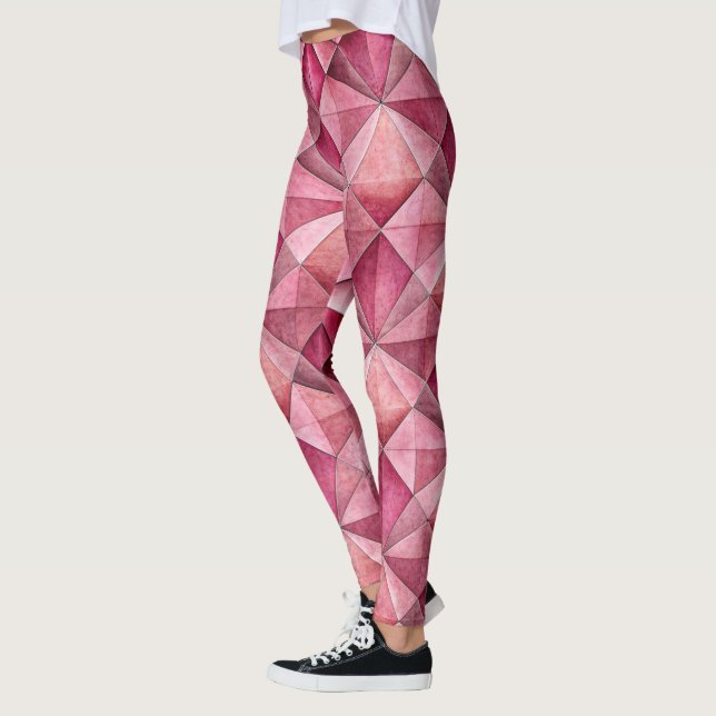 Designer Leggings with a failed pattern (Left)