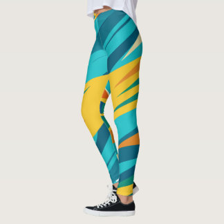 Designer Leggings with a failed pattern Leggin