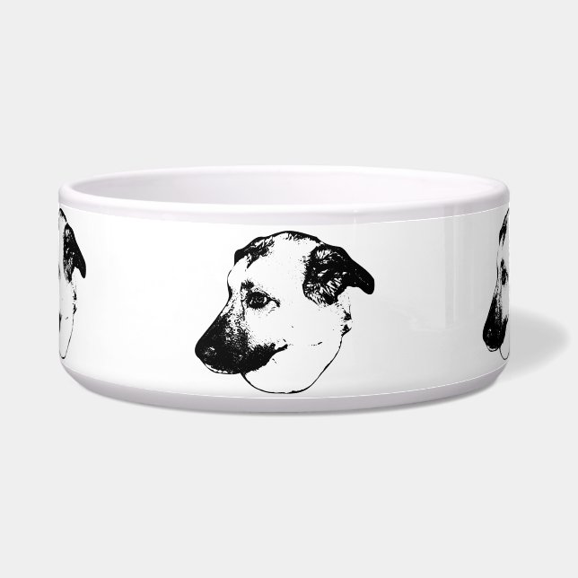 Designer Meal, Ink Pet Bowl (Front)