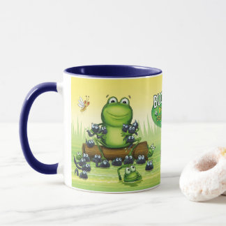 Designer Mug with frog characters design