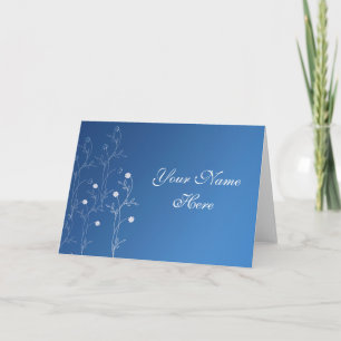 Designer Note Card  Template