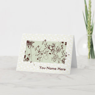 Designer Note Card Templates