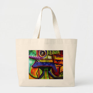 Designer Original Art Large Tote Bag