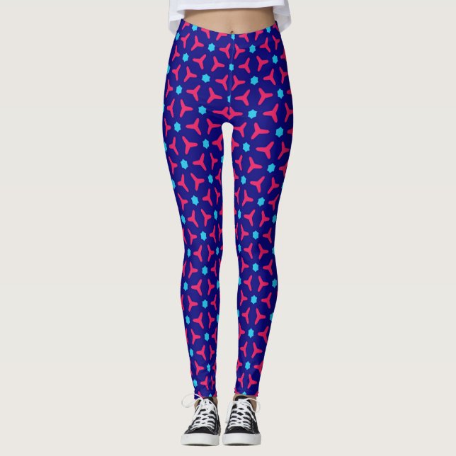 Designer Pattern Leggings (Front)