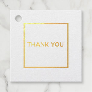 Designer Perfume Bottle Label Thank You 