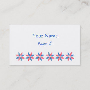 Designer Personal Profile Card Template