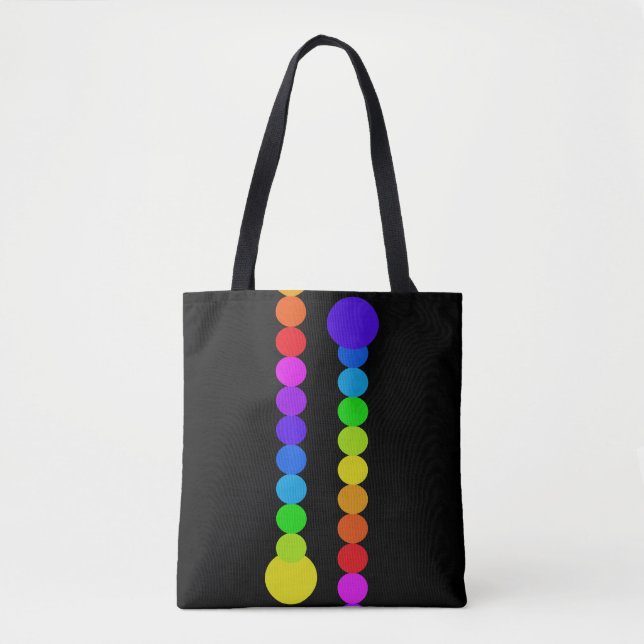 Designer PRIDE LGBT Diversity Rainbow Totes (Front)