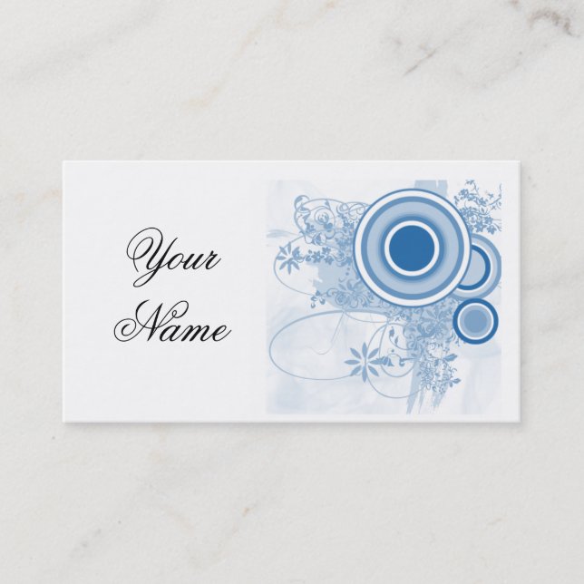 Designer Profile Card Template (Front)