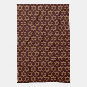 Designer Star of David Tea Towel