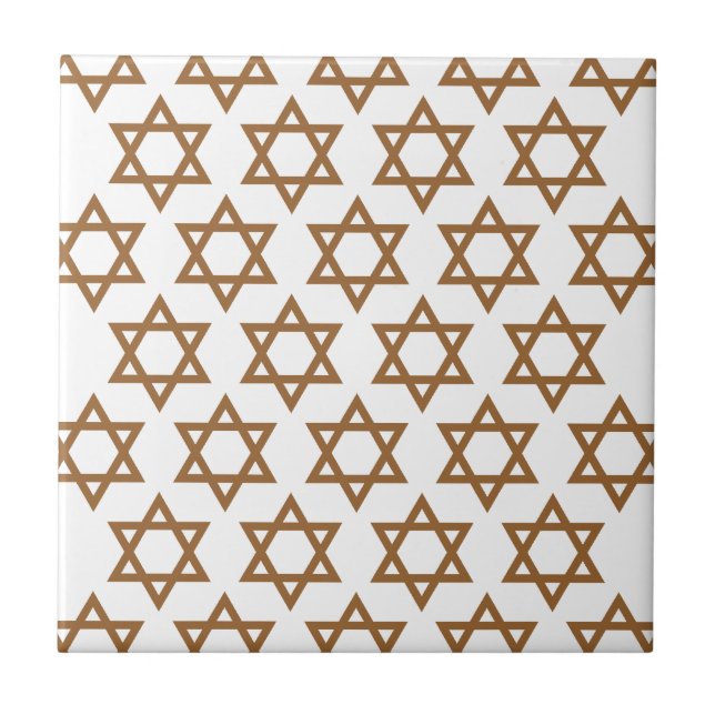 Designer Star of David Tile (Front)