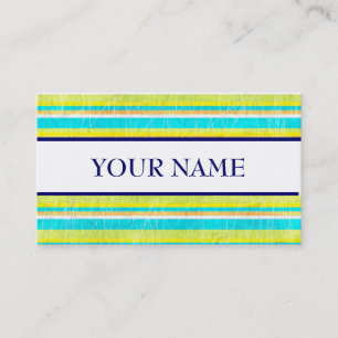 DESIGNER STRIPED PROFILE CARDS