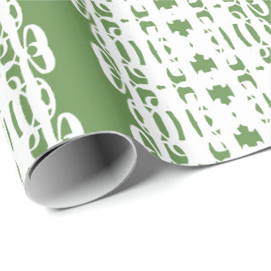 Designer Styled Print Wrapping Paper