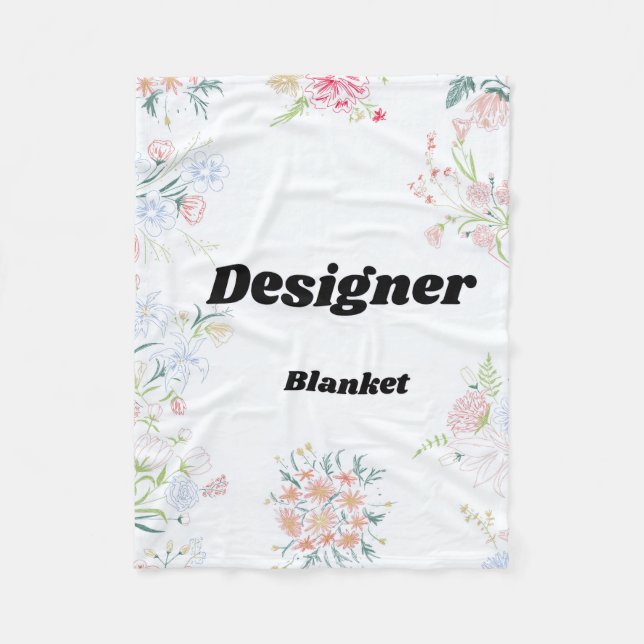 Designer  treandy balnket 2026 fleece blanket (Front)