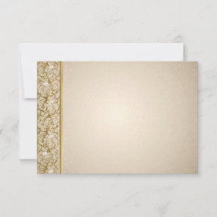 Designer Wedding Invitation Insert Card