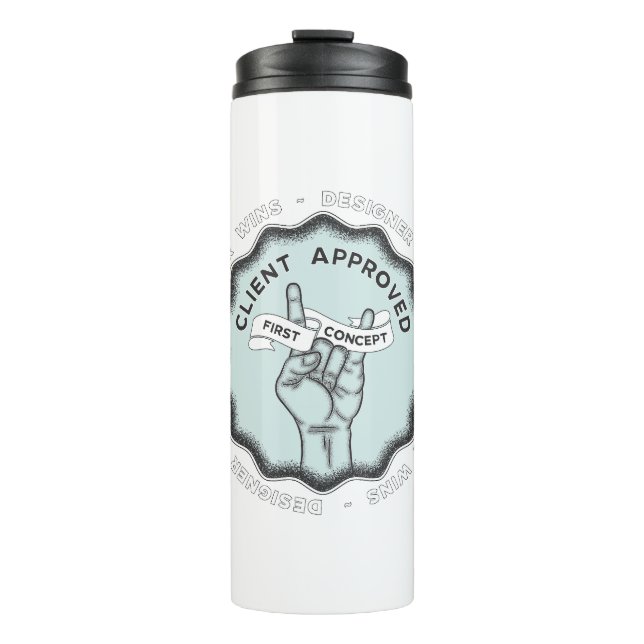 Designer Wins #1 Thermal Tumbler (Front)