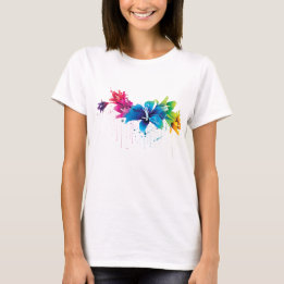 Designer Women's Crop Top T-Shirt