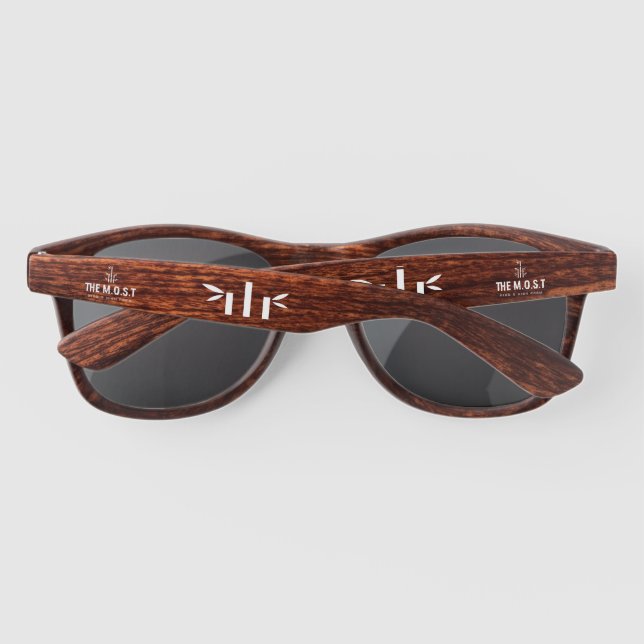 Designer Wood frame Sunglasses (Back)