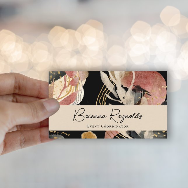 Designer's Choice Artistic Abstract Business Card (Creator Uploaded)