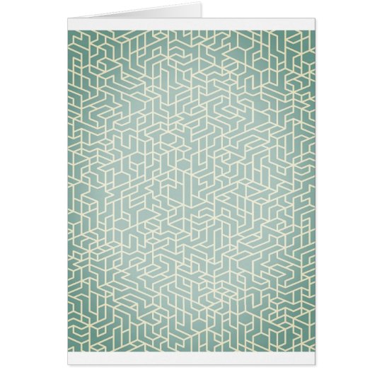 Designers paper greeting : San telmo blue Card