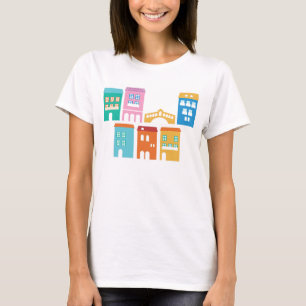 Designers t-shirt white with Italia home