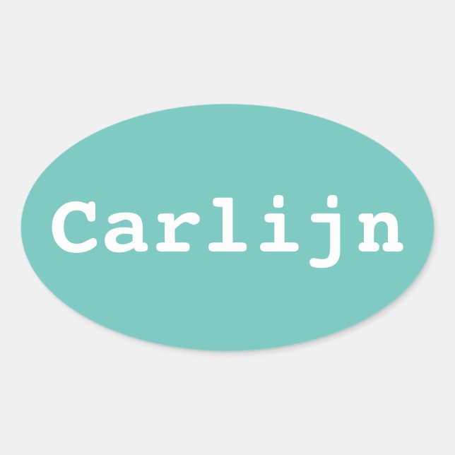 Designing sticker with name (Front)