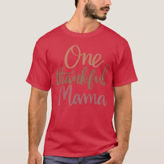 DESIGNOnehankful Mama cool 70s family T-Shirt