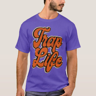 DESIGNOrangerap Musicrap Life 80s girl T-Shirt