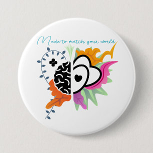 Designs for Every Personality and Passion  7.5 Cm Round Badge