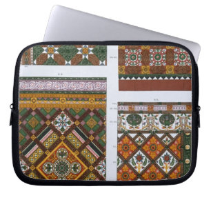 Designs for Majolica and Enamelled Tiles for Maw & Laptop Sleeve