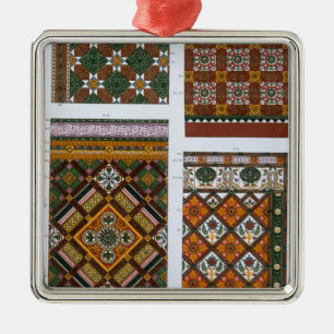 Designs for Majolica and Enamelled Tiles for Maw & Metal Tree Decoration