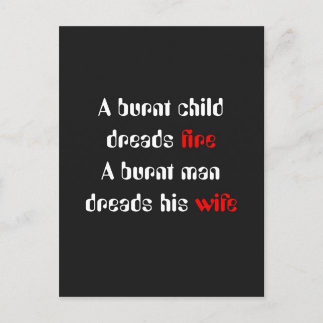 Designs with Humour Postcard (Front)