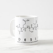 Desirae peptide name mug (Front Left)