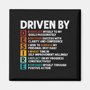 Desire Definition Motivational Quote Affirmations Magnet