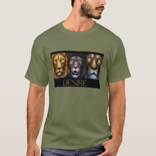 DESIRE , LIONS T-Shirt