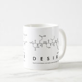Desire peptide name mug (Front Right)
