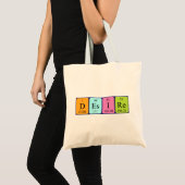 Desiré periodic table name tote bag (Front (Product))