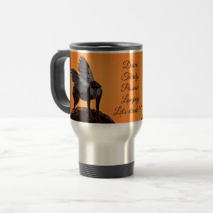 Desire Thirsty Passion Longing Let's drink Travel Mug