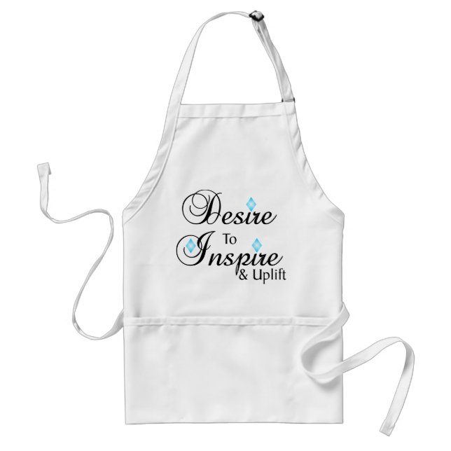 Desire To Inspire Cooking Apron (Front)