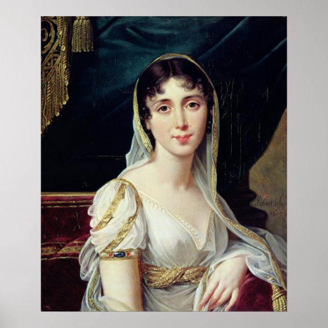 Desiree Clary  Queen of Sweden, 1807 Poster (Front)