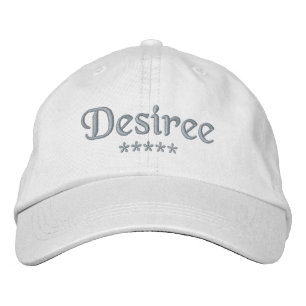 Desiree Name Embroidered Hat