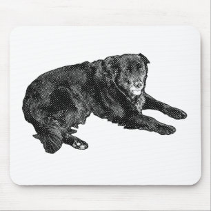 Desk Buddy and Smiling Muse Mouse Mat