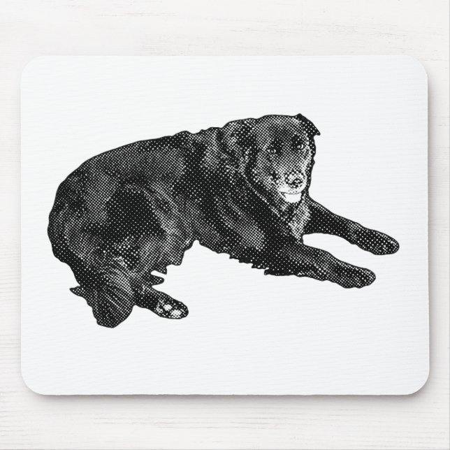 Desk Buddy and Smiling Muse Mouse Mat (Front)