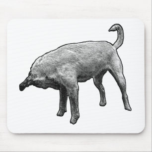Desk Buddy with a Nose-Tuck Mouse Mat